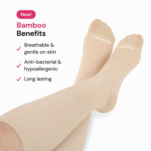 Bamboo Wide Compression Socks
